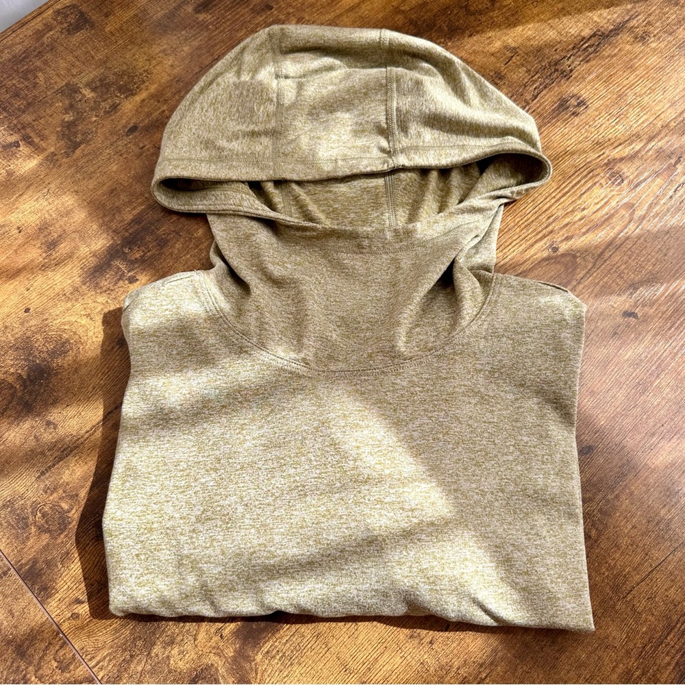 Athleta Uptempo II Hoodie Sweatshirt, Tapestry Gold, Small - Picture 7 of 14